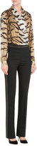 Thumbnail for your product : Roberto Cavalli Wool Pants with Embellishment