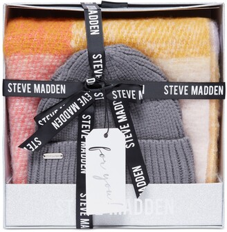 steve madden hat and glove set