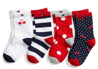 Tommy Hilfiger Infant Socks 4pk