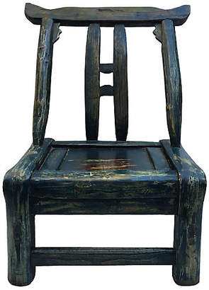 One Kings Lane Vintage Chinese Indigo Chair