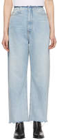 Thumbnail for your product : Alexander Wang Blue Split Jeans