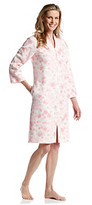 Thumbnail for your product : Miss Elaine French Terry Zip Robe