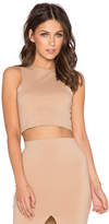 Thumbnail for your product : Donna Mizani Front Panel Crop Top