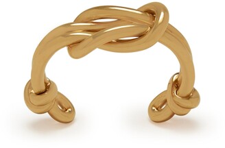 Mulberry Knot Medium Bracelet Gold Brass
