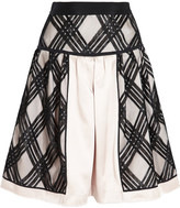 Thumbnail for your product : Temperley London Jamila satin and tulle skirt