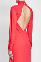 Thumbnail for your product : Victoria Beckham Draped Dress with Turtleneck