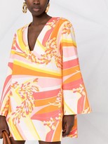 Thumbnail for your product : Pucci Lily print mini beach dress