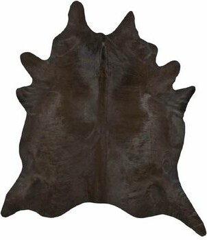 Pergamino Black and White Cowhide Rug - On Sale - Bed Bath