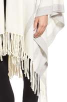 Thumbnail for your product : Nordstrom Luxe Stripe Cashmere Ruana