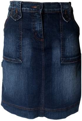Carrera Blue Denim - Jeans Skirt for Women