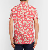 Thumbnail for your product : J.Crew Button-Down Collar Floral-Print Cotton Shirt