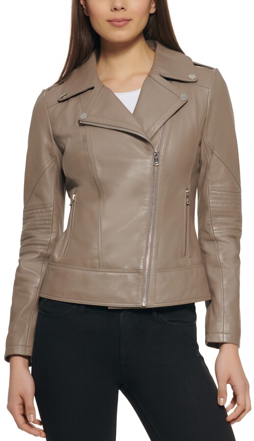 macys guess jacket womens