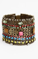 Thumbnail for your product : Cara Embellished Metal Mesh Bracelet