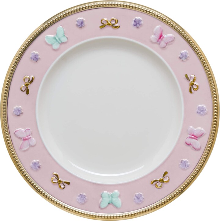 Villari Blooming Butterfly Soup Bowl