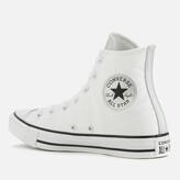 Thumbnail for your product : Converse Chuck Taylor All Star Mono Metal Hi-Top Trainers - White/Pure Silver
