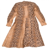 Thumbnail for your product : Chloé Python print Silk Dress