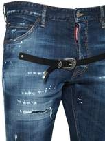 Thumbnail for your product : DSQUARED2 16.5cm Cool Guy Denim Jeans W/ Belt