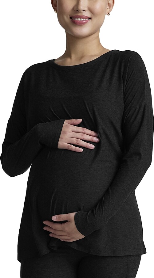 Beyond Yoga Feels Like Home Long Sleeve Maternity Top