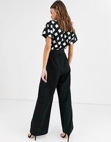 Thumbnail for your product : Paper Dolls check jumpsuit