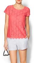 Thumbnail for your product : Pim + Larkin Lace Tee