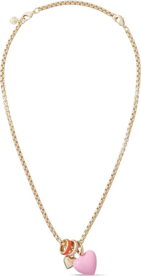 Roxanne Assoulin The Box Chain heart-pendant necklace