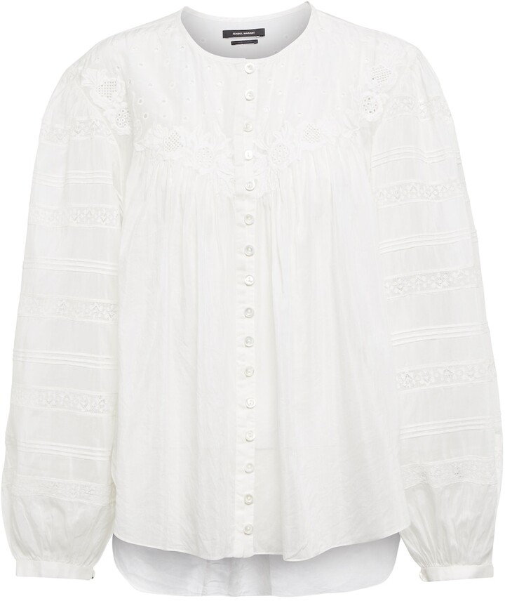 Isabel Marant Lace Tops | Shop the world's largest collection of 