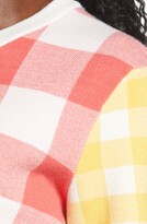Thumbnail for your product : ENGLISH FACTORY Gingham Crewneck Sweater