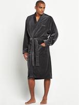 Thumbnail for your product : HUGO BOSS Mens Velour Kimono Robe