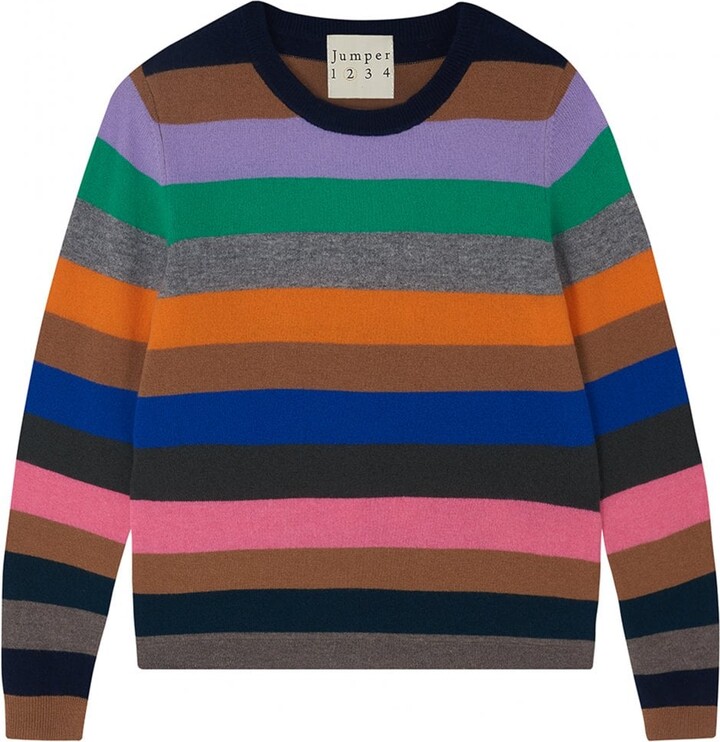 Multi-dKr Details about   Indiweaves Boy Wool Striped Sweater 
