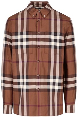 Burberry Button Up | Shop the world's largest collection of fashion |  ShopStyle