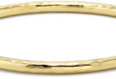 Thumbnail for your product : Ippolita 18kt yellow gold medium hammered Classico bangle