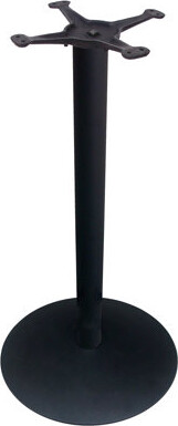 JI Bases 22" Round Cast Iron Bar Height Pedestal Table Base