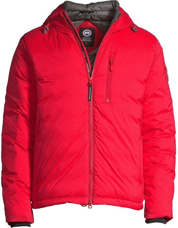 Canada Goose Lodge Down Hooded Jacket - ShopStyle