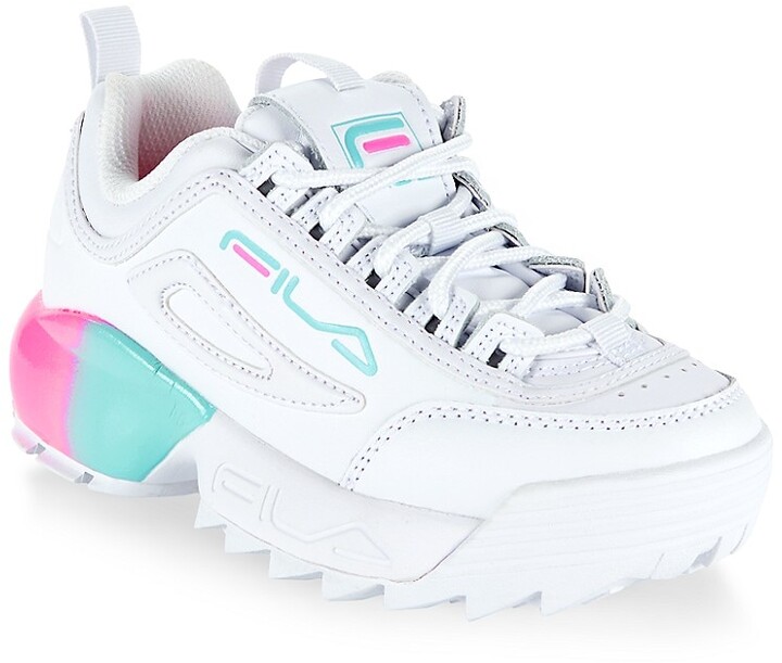 Fila Girls' White Shoes | ShopStyle