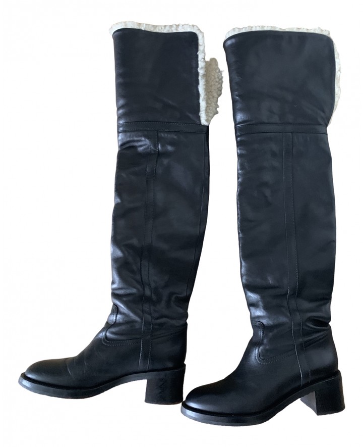 celine riding boots