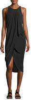 Thumbnail for your product : Urban Zen Sleeveless Draped Silk Dress