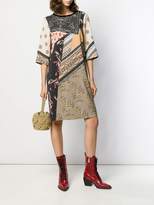 Thumbnail for your product : Etro Cropped Sleeve Printed Dress