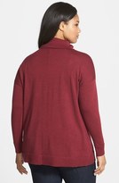 Thumbnail for your product : Eileen Fisher Merino Jersey Turtleneck Top (Plus Size)