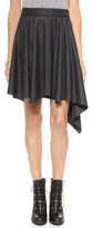 Thumbnail for your product : Dagmar Ally Flannel Asymmetrical Skirt