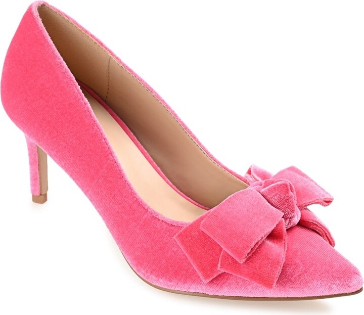Journee Women's Crystol Wide Pump Shoes