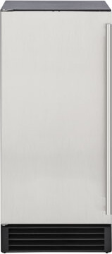 Maxx Ice Premium Indoor Self-Contained Ice Machine, 15"W, 65 lbs, Energy Star, in Stainless Steel