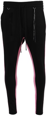 Mastermind Japan Black And Pink Logo Jogger Pants - ShopStyle