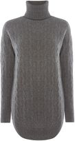 Thumbnail for your product : Polo Ralph Lauren Long sleeve turtle neck rib knit jumper