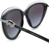 Thumbnail for your product : Bulgari Serpenti ruby crystal sunglasses