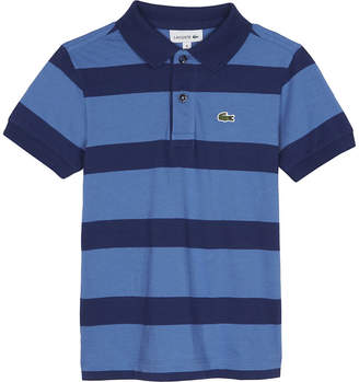Lacoste Striped cotton polo shirt 4-16 years