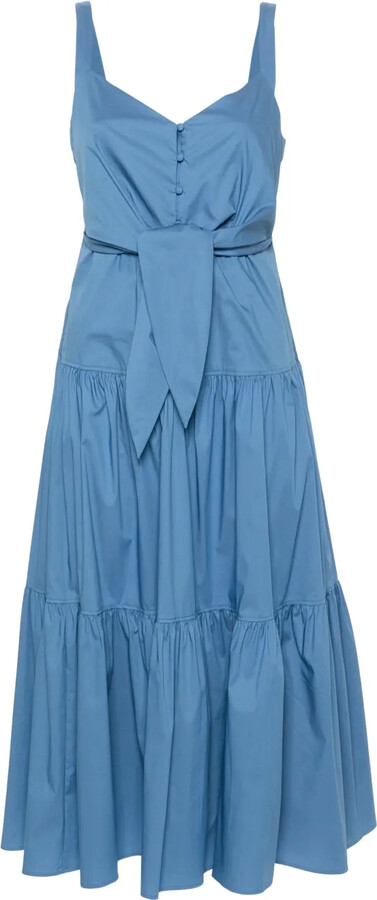 Lauren Ralph Lauren Sleeveless Tiered Maxi Dress