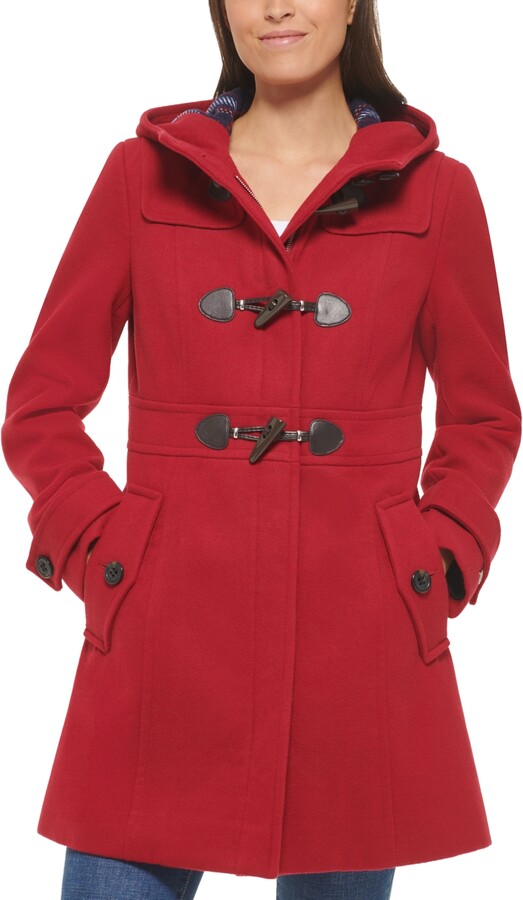 Tommy Hilfiger Women's Red Coats | ShopStyle