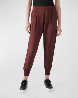 Silk Jogger Pants | Shop The Largest Collection | ShopStyle