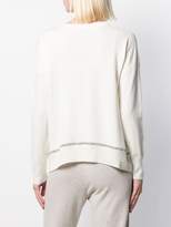 Thumbnail for your product : Fabiana Filippi asymmetric long-sleeve sweater