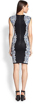 Thumbnail for your product : BCBGMAXAZRIA Foliage Knit Jacquard Dress